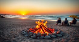 beach bonfire safety tips