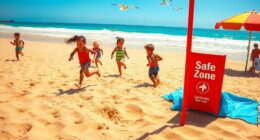 beach capture the flag