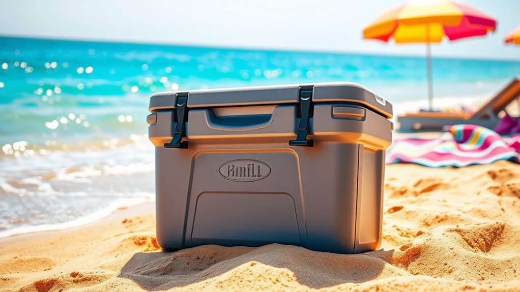 beach cooler ice longevity