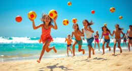 beach dodgeball game variations