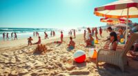 beach game fundraiser olympiad
