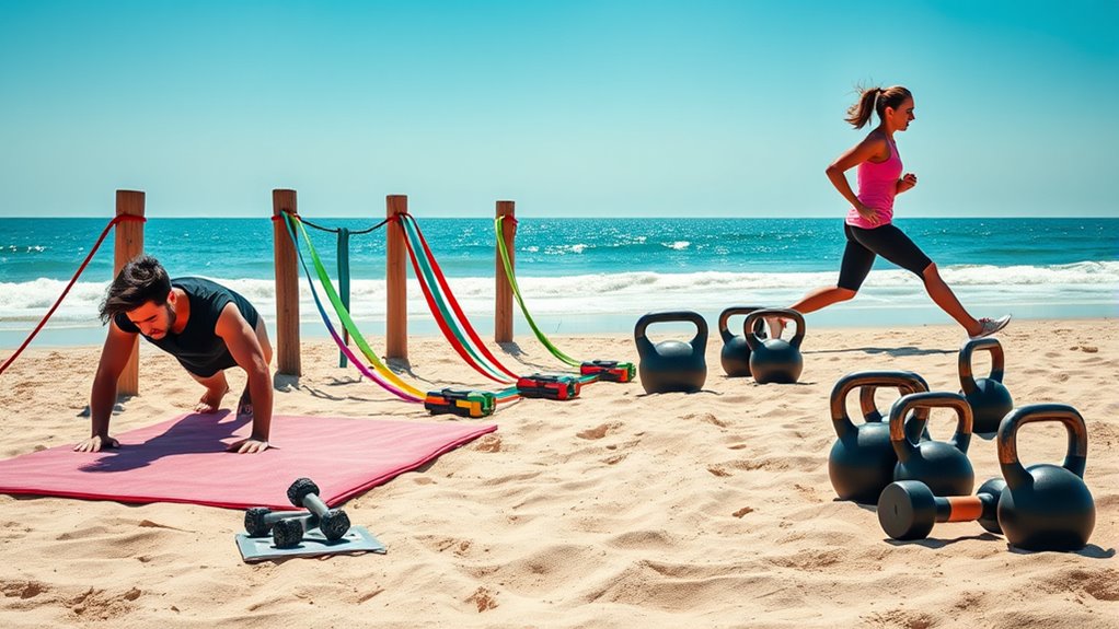 beach sand exercise benefits