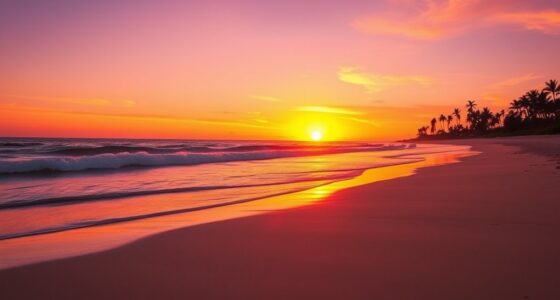 beach sunset landscape photography