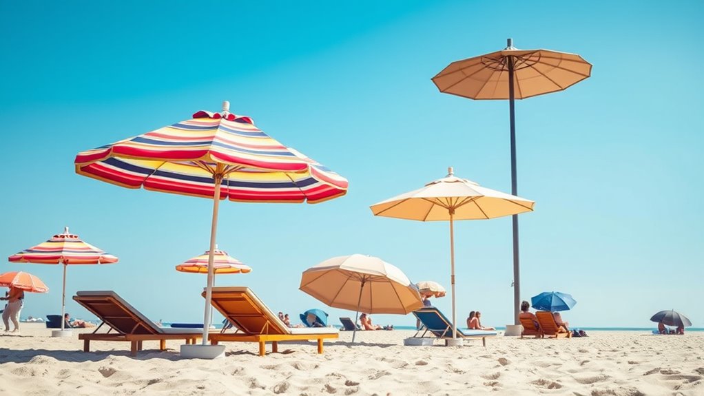 beach umbrella size considerations