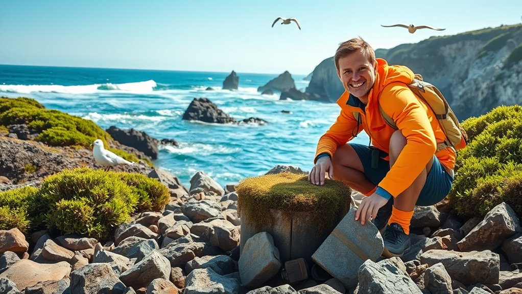 beginning coastal geocaching expeditions