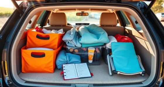 car trunk organization checklist