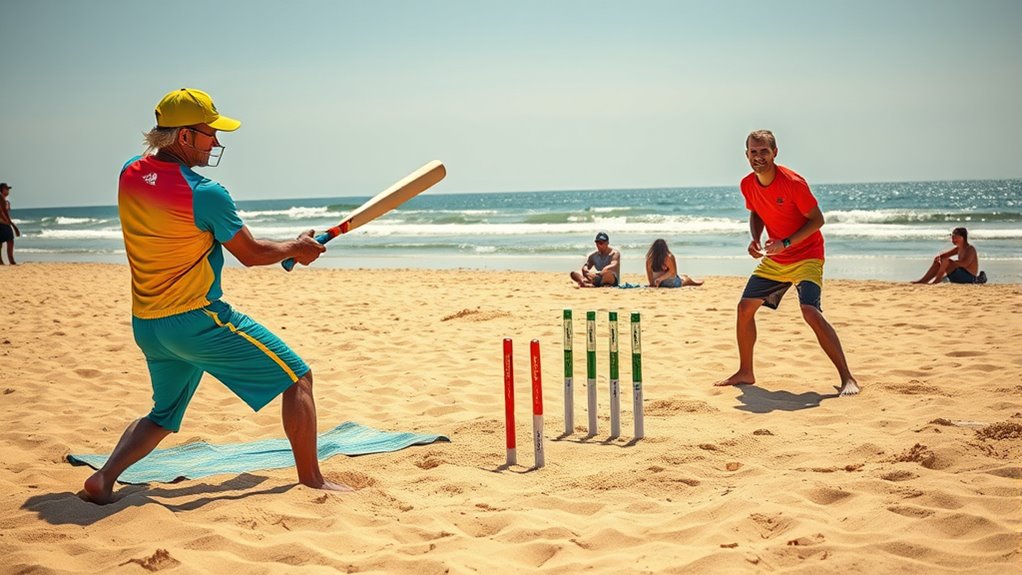 casual beach cricket rules