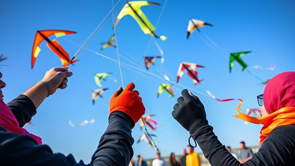 choose safe kite fighting gear