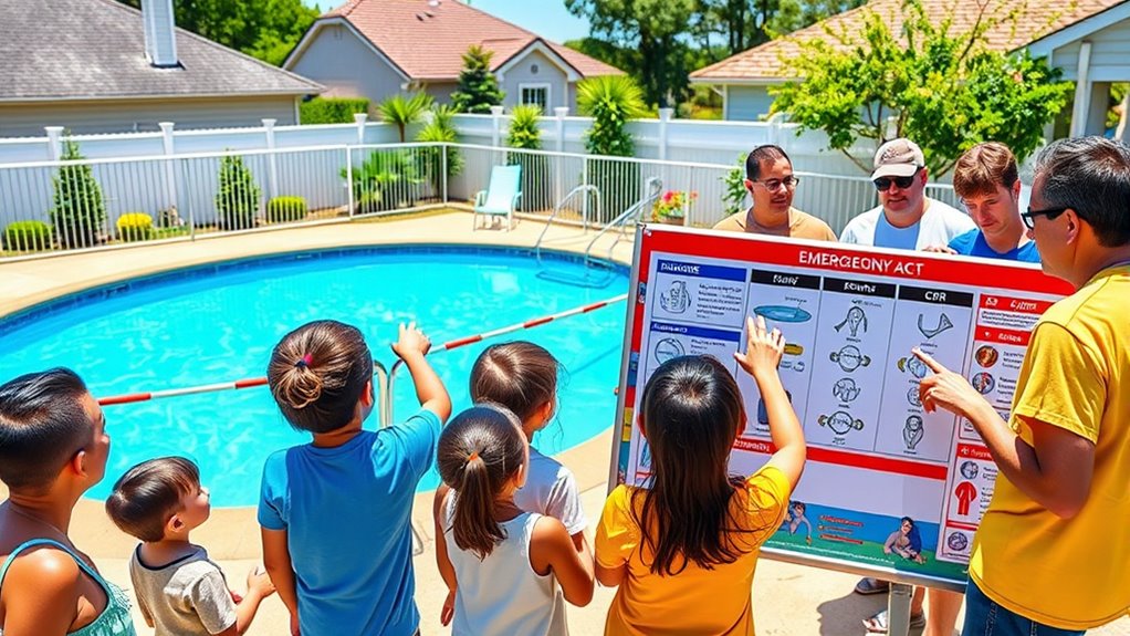 clear signs and safety drills