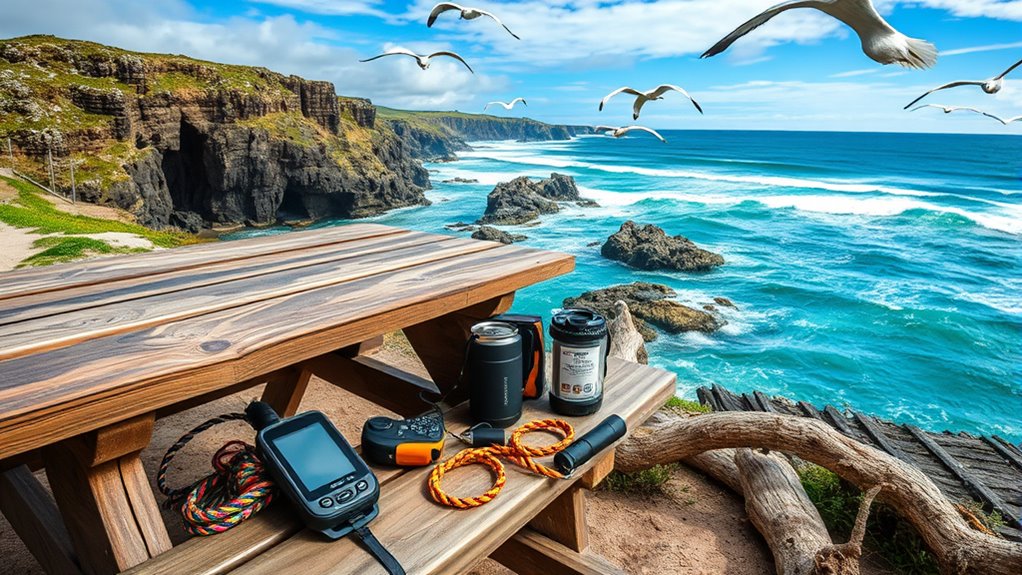 coastal geocaching essential equipment
