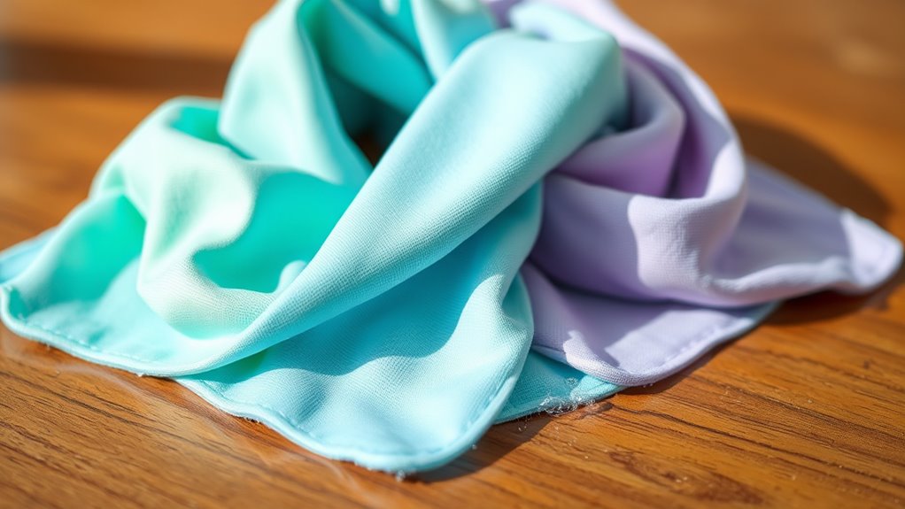 cooling neck wraps materials
