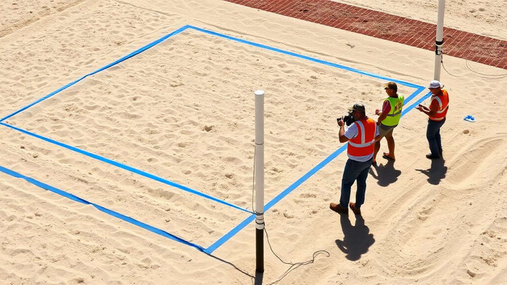 court inspection and maintenance