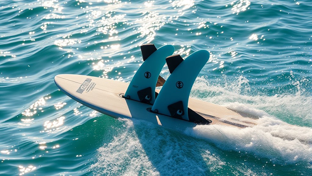 customizable stability enhancing fins
