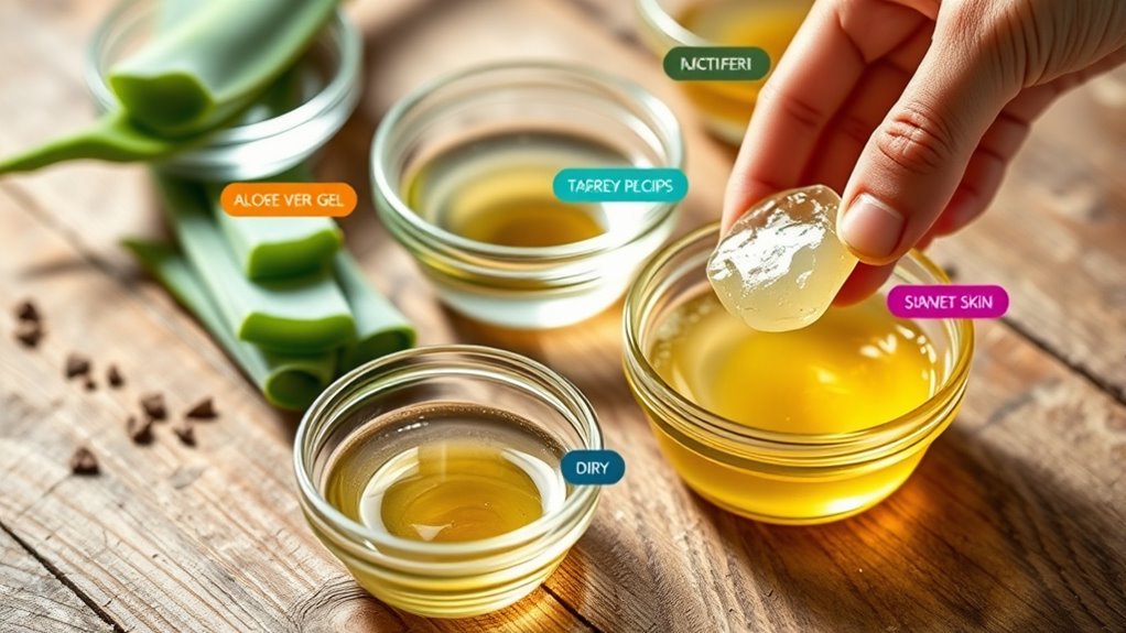 customize aloe for skin