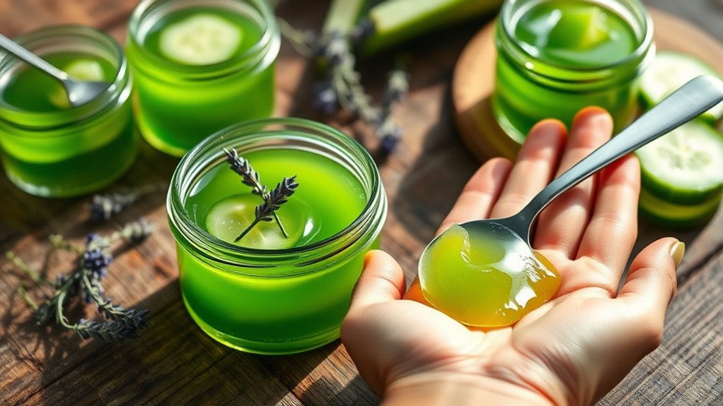 customize gel with nourishing ingredients