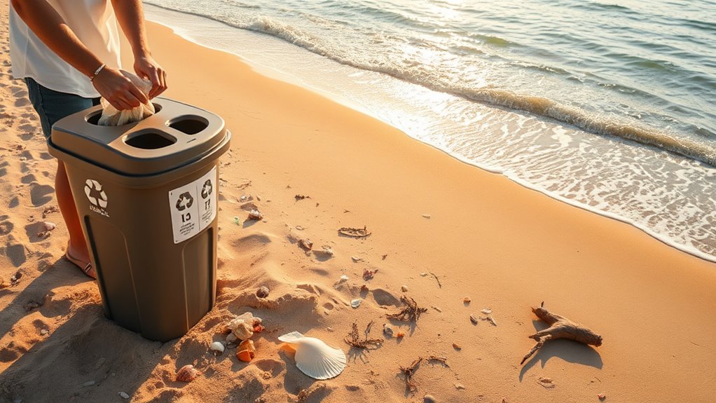 dispose recycle respect environment
