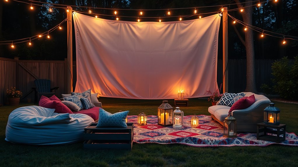 diy cozy outdoor seating