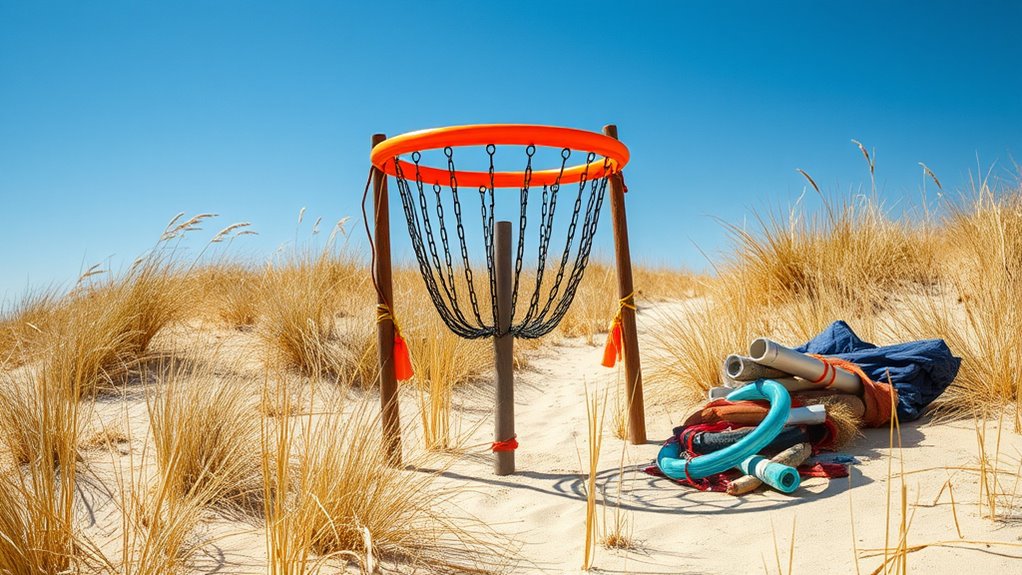 durable dune basket setup