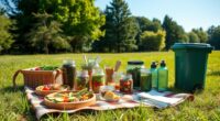 eco friendly picnic packing