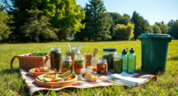 eco friendly picnic packing