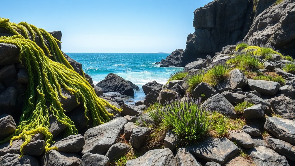 edible seaweeds and herbs