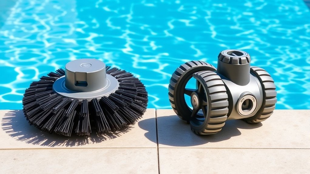 efficient adjustable durable pool cleaner