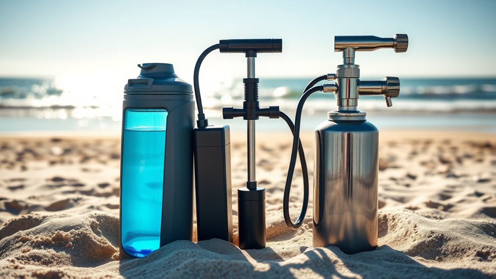 efficient portable pressurized showers