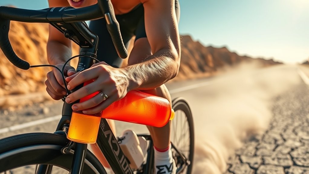 electrolytes boost cycling endurance