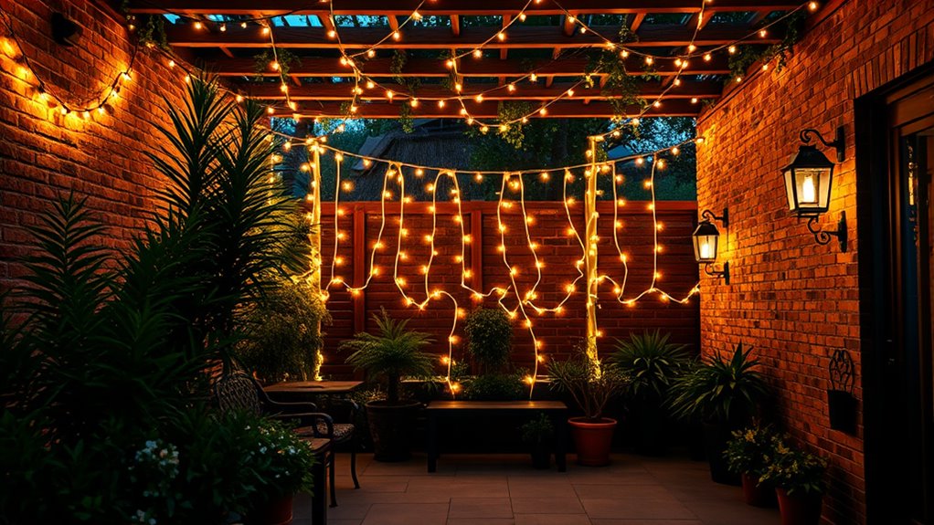 elevate walls with lighting