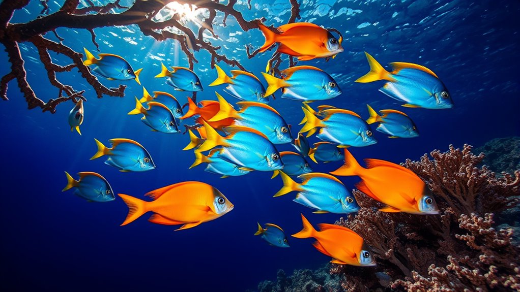enhance underwater visual contrast