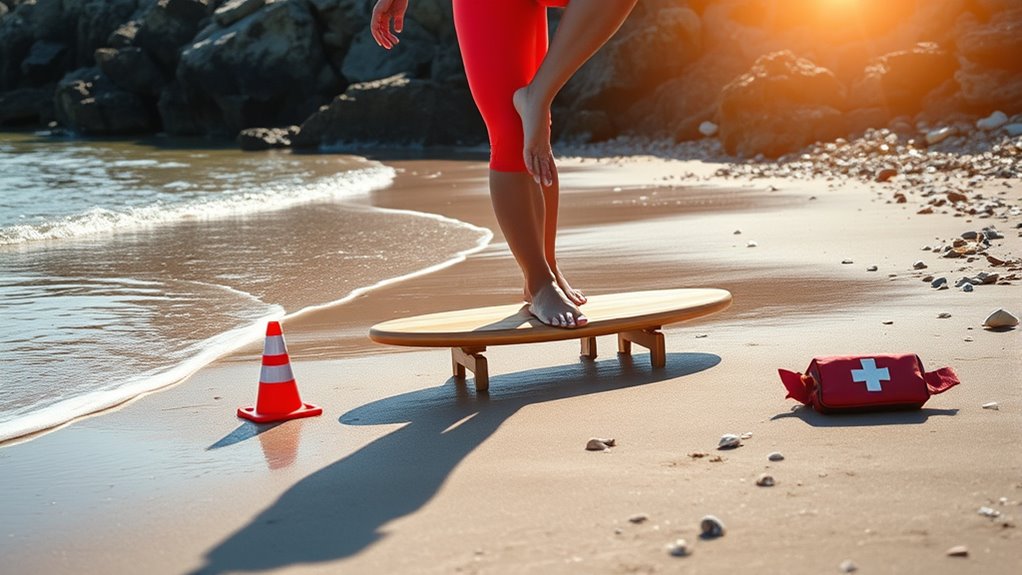 ensure safe shoreline balancing