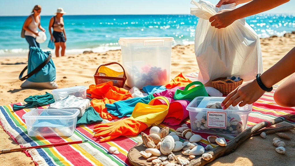 essential beach cleanup supplies