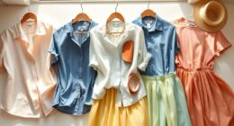 fabric choices and color schemes