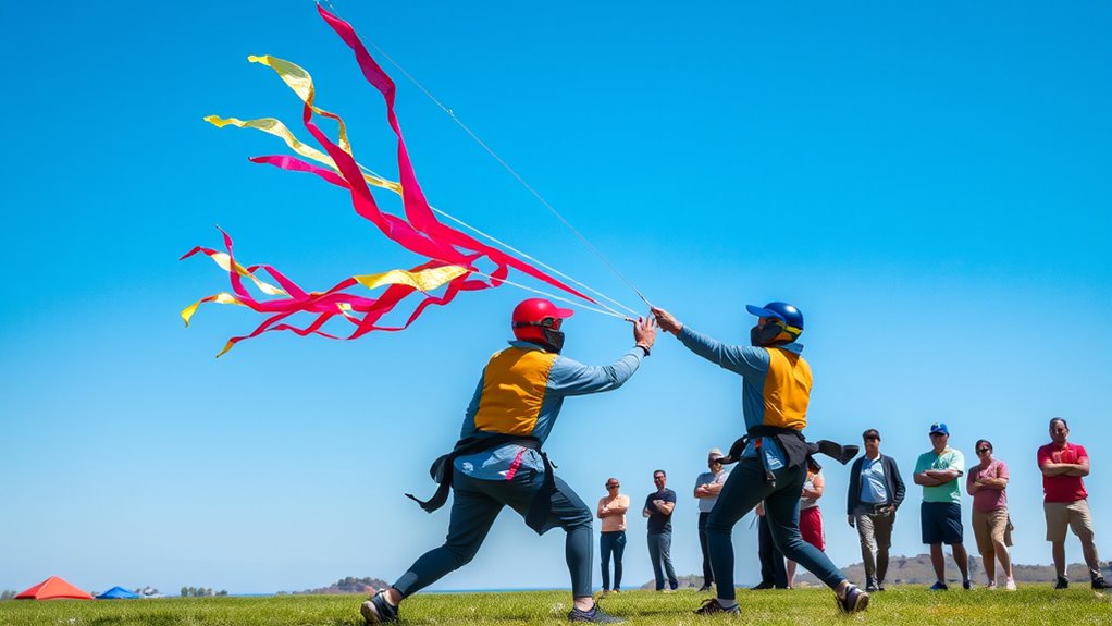 fair safe kite fighting