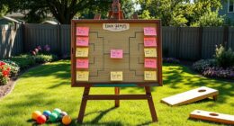 family lawn game brackets