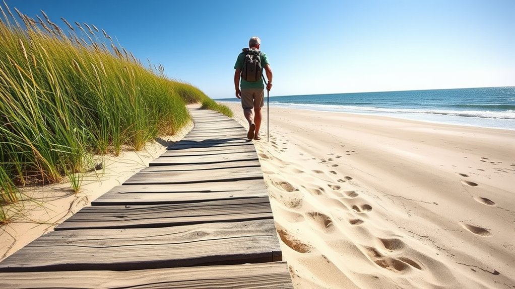 follow designated trails carefully