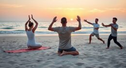 gentle beach exercise options