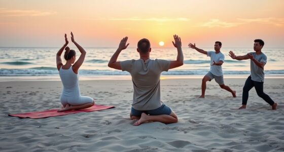 gentle beach exercise options
