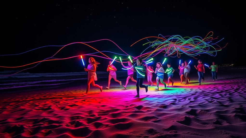 glow stick race safety tips