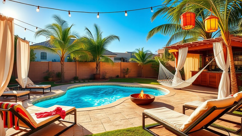 home resort staycation ideas