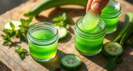 homemade aloe sun relief