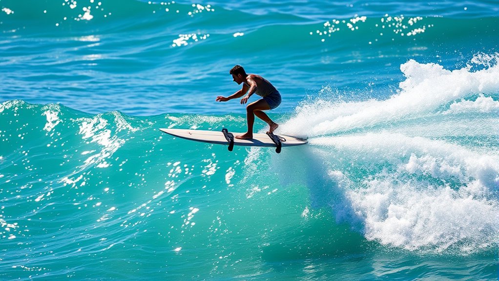 hydrofoil lifts watercraft smoothly