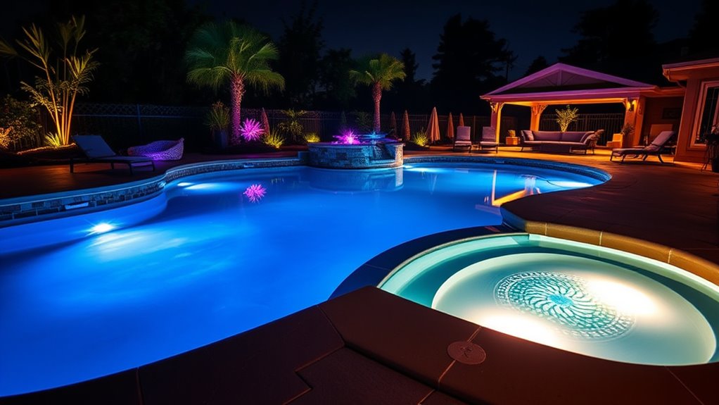 in ground versus above ground lighting