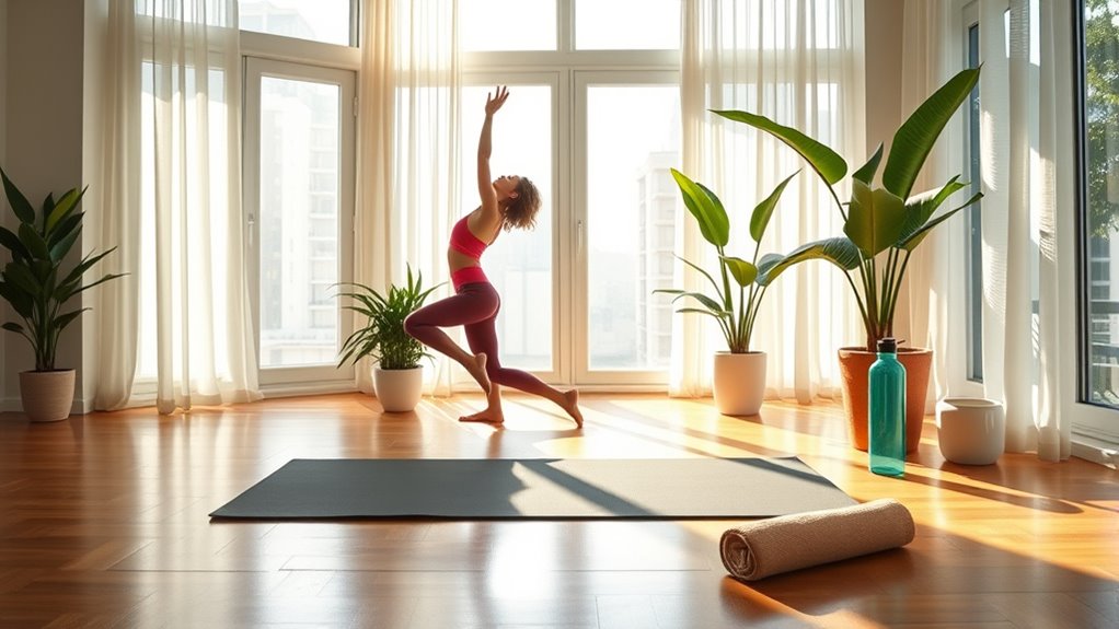 indoor heat relief exercises