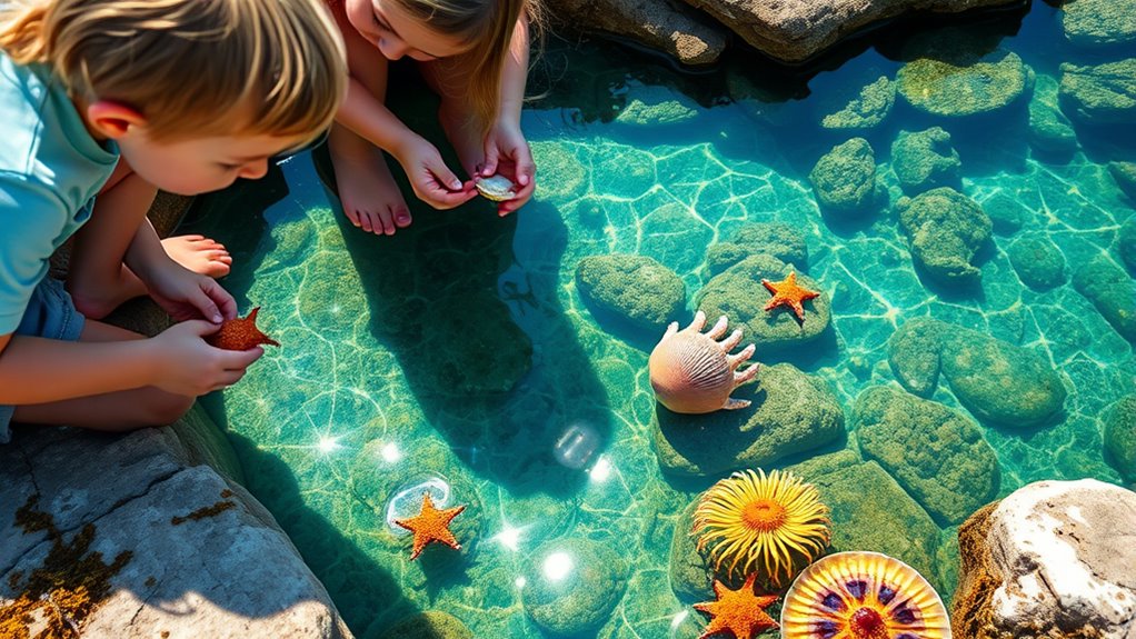 interactive tide pool exploration