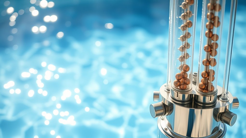 ion based pool water purification