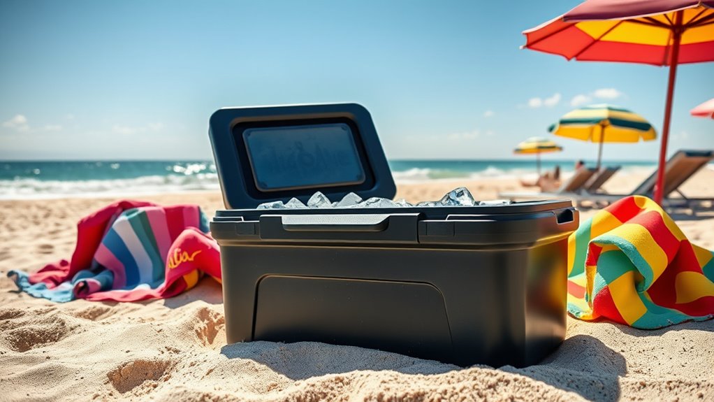 keep cooler insulated and closed