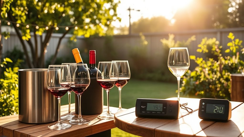 keep wine chilled throughout