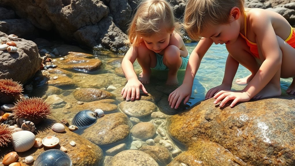 kids tide pool adventure