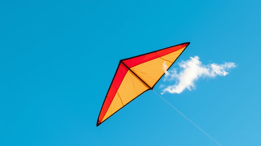 kite shape influences wind dynamics